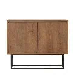 ROA Buffet 2 portes en bois et métal L90cm