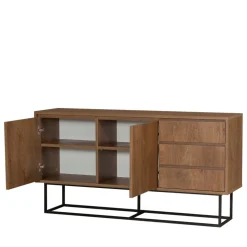 ROA Buffet 2 portes en bois et métal L140cm