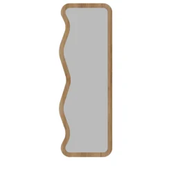 RONDA Miroir sur pieds en bois 50x160cm