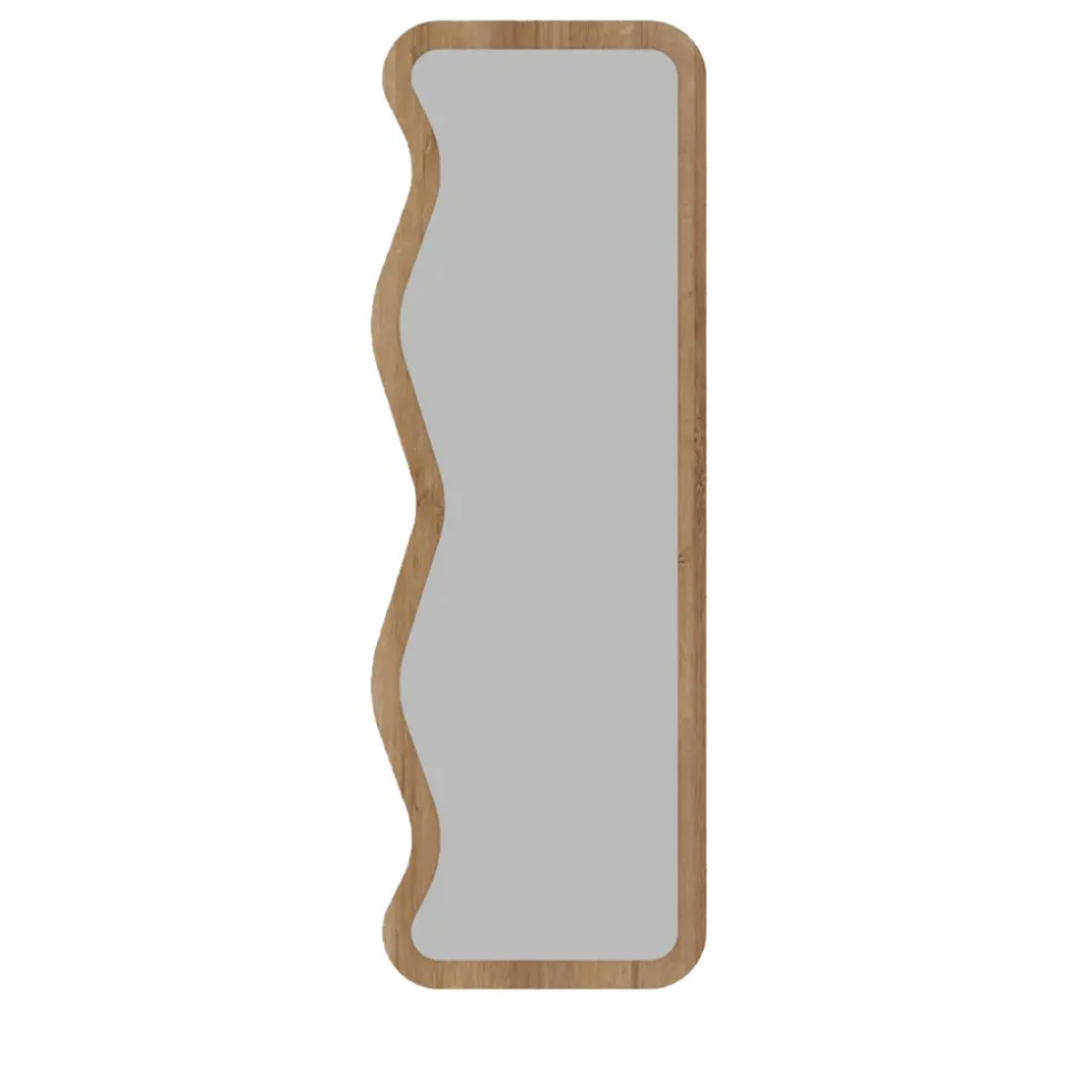 RONDA Miroir sur pieds en bois 50x160cm