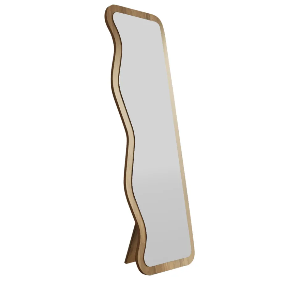 RONDA Miroir sur pieds en bois 50x160cm
