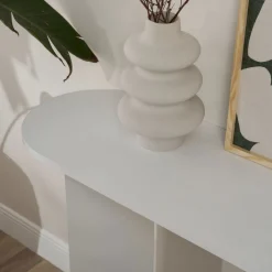 SAM Console ovale en bois L150cm