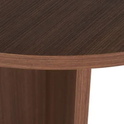 SAM Table à manger 8 personnes ovale en bois
