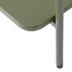 SARANDA Table basse 2 plateaux en métal