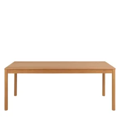 SAVACOU Table à manger extensible 8 à 12 personnes en bois 200-300x100cm