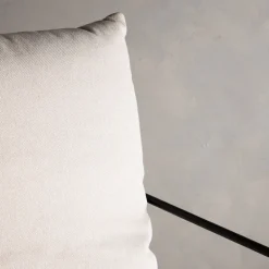SEDALIA Fauteuil en tissu et métal