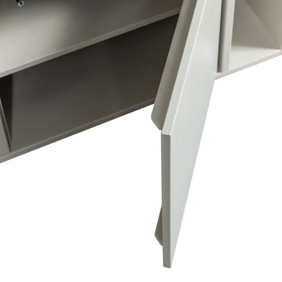 SETTLE DOWN Meuble TV 2 portes en bois L108cm