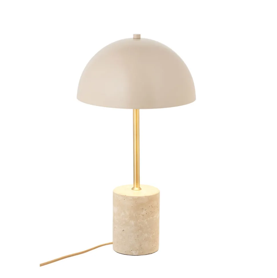 SHEFFIELD Lampe à poser en marbre et métal