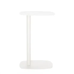 SIDY Table d'appoint en métal H66cm