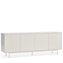 SIERRA Buffet en bois 4 portes 3 tiroirs L211cm