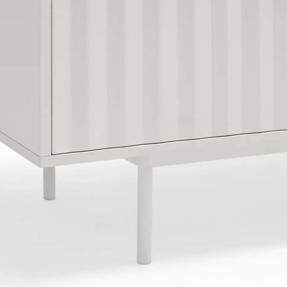 SIERRA Buffet en bois 4 portes 3 tiroirs L211cm