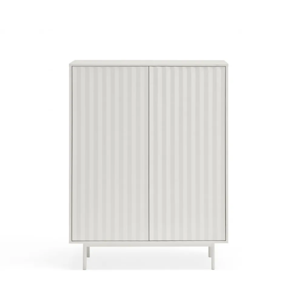 SIERRA Buffet haut en bois 2 portes 2 tiroirs