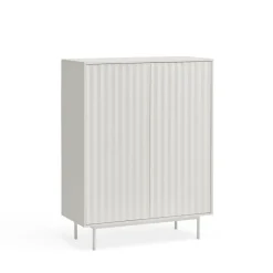 SIERRA Buffet haut en bois 2 portes 2 tiroirs