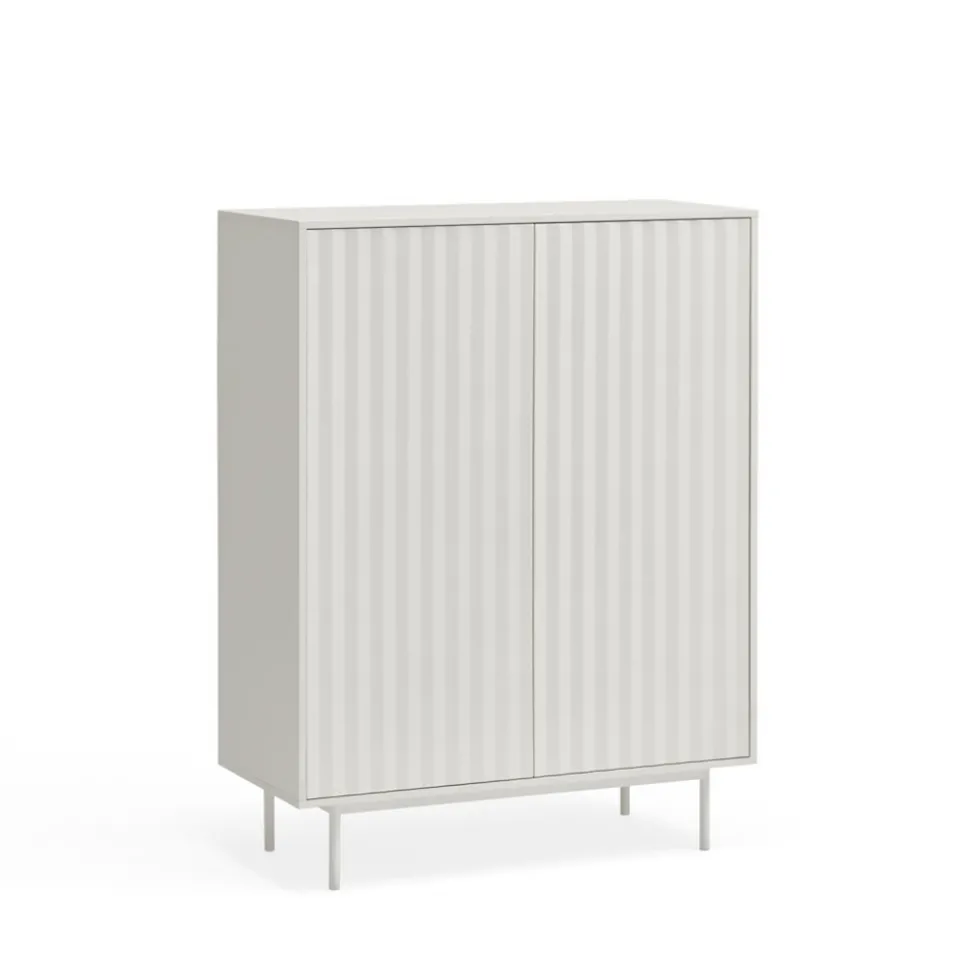 SIERRA Buffet haut en bois 2 portes 2 tiroirs