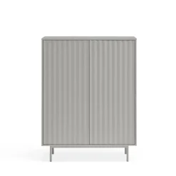 SIERRA Buffet haut en bois 2 portes 2 tiroirs