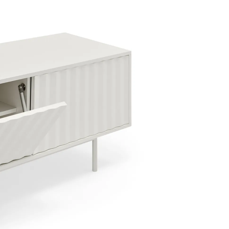 SIERRA Meuble TV en bois 3 portes L180cm