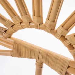 SINGARAJA Tête de lit design en rotin 148cm