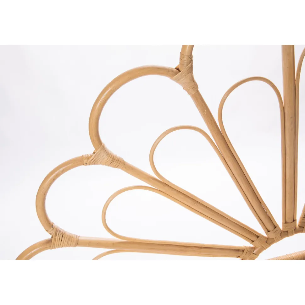 SINGARAJA Tête de lit design en rotin 160cm