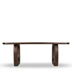 SINJAI Table à manger 8 personnes en bois massif