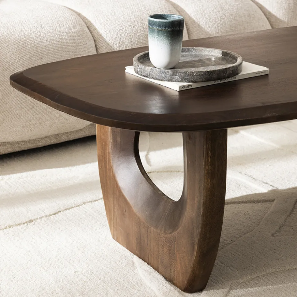 SINJAI Table basse en bois