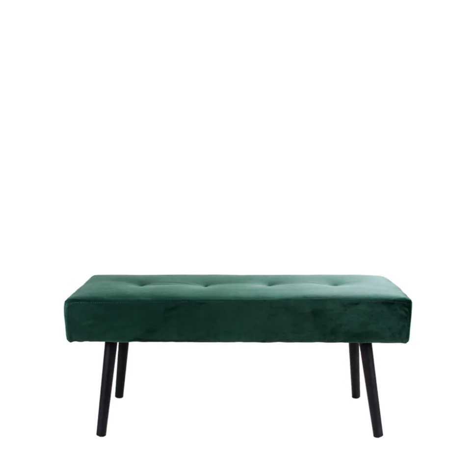 SKIBY Banc en velours L100cm