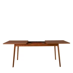 SKOLL Table à manger extensible 4 à 8 personnes 150-200x80cm