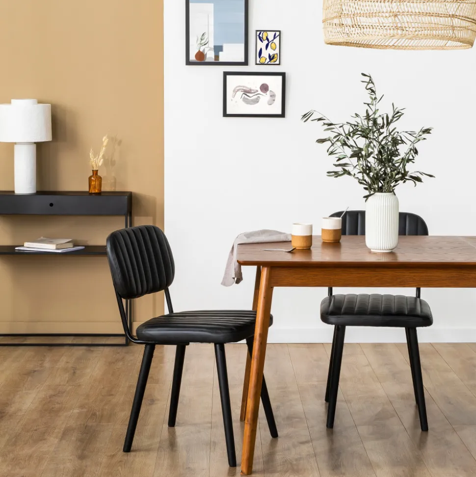 SKOLL Table à manger extensible 8 à 12 personnes 180-230x80cm