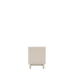STANLEY Meuble TV 2 portes en bois et métal L160cm
