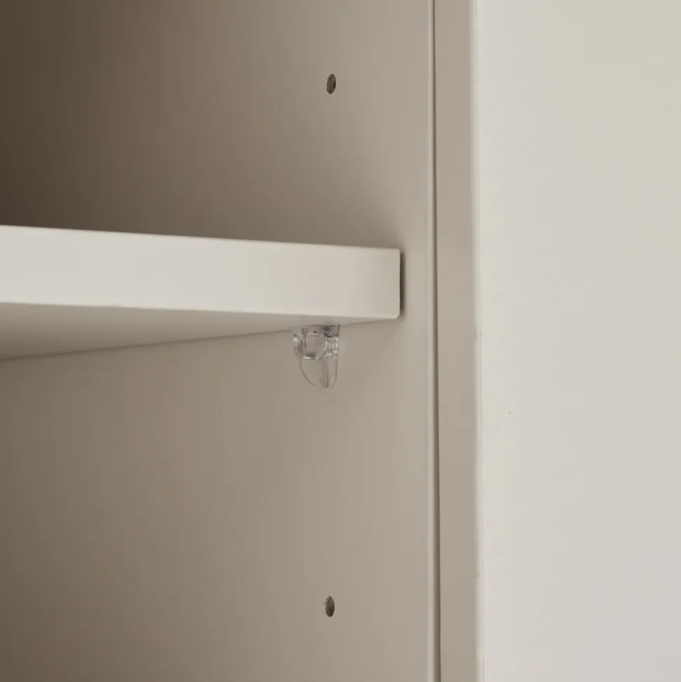 STANLEY Meuble TV 2 portes en bois et métal L160cm