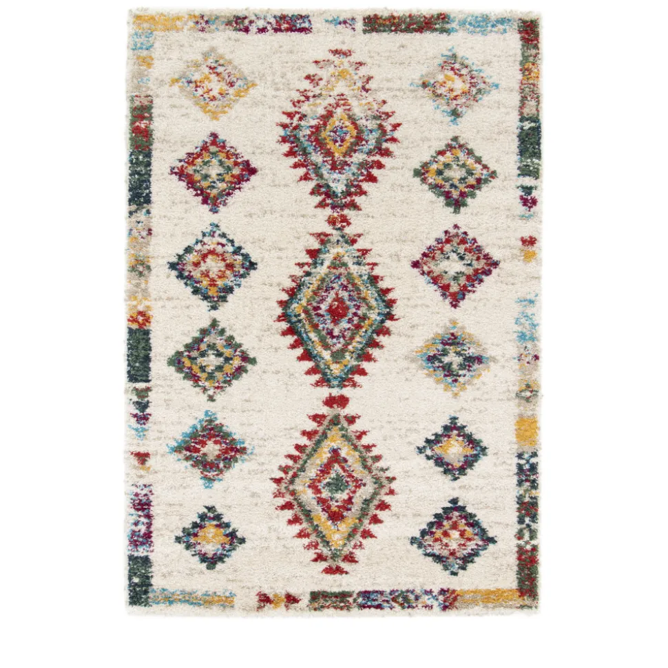 TIKI Tapis d'inspiration berbère à losanges