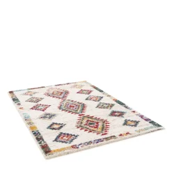 TIKI Tapis d'inspiration berbère à losanges