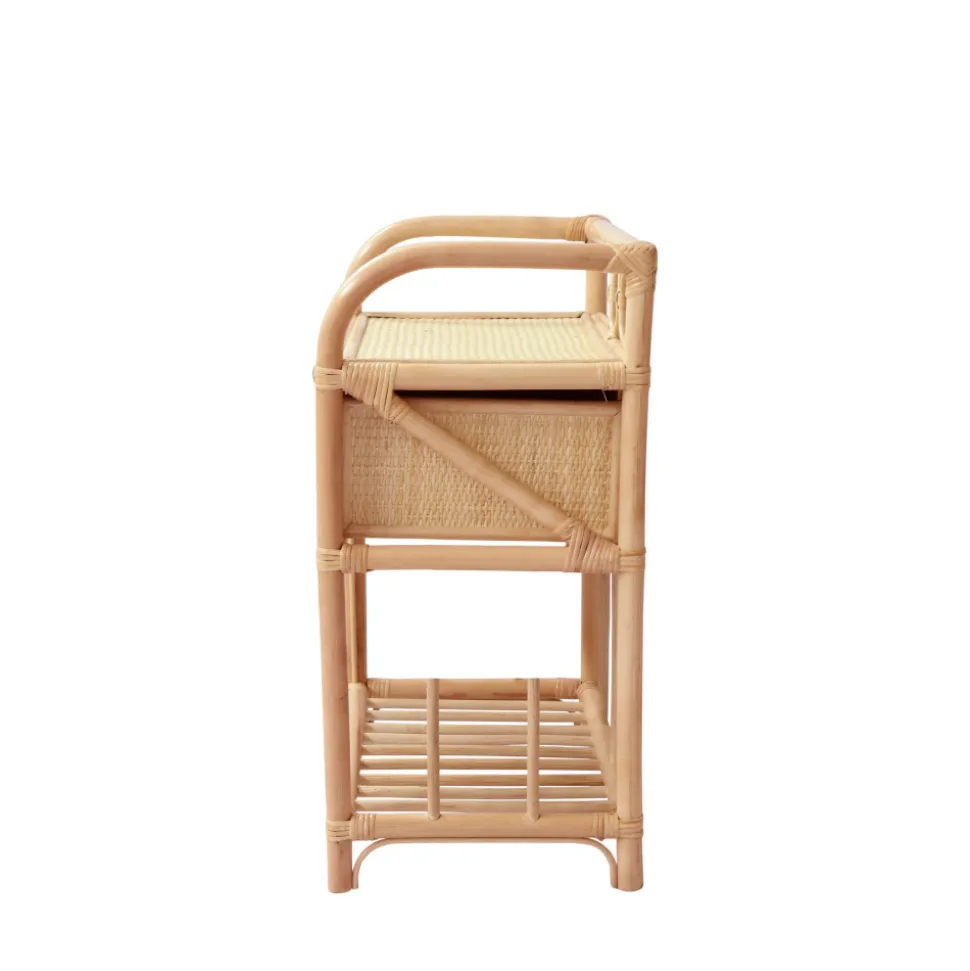 TONDANO Table de chevet en rotin