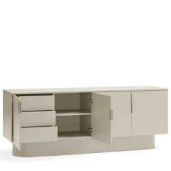 TOTEM Buffet 4 portes en bois L200cm