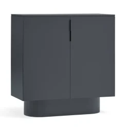 TOTEM Buffet haut 2 portes en bois L100 cm