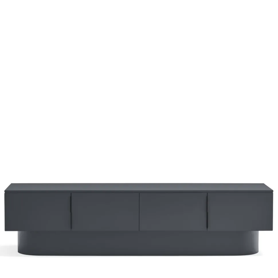 TOTEM Meuble TV 4 portes en bois L200 cm