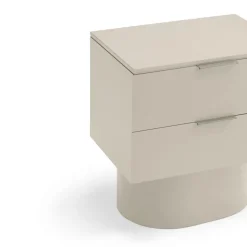 TOTEM Table de chevet 2 tiroirs en bois