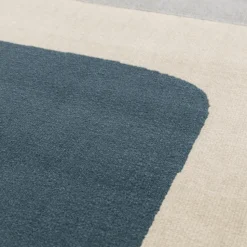 TUMA Tapis contemporain à motif géométrique