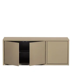 TURNER Meuble TV 3 portes en bois L120cm