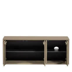 TURNER Meuble TV 3 portes en bois L120cm