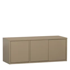 TURNER Meuble TV 3 portes en bois L120cm
