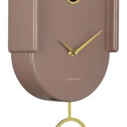 TWEET Horloge murale en métal avec coucou