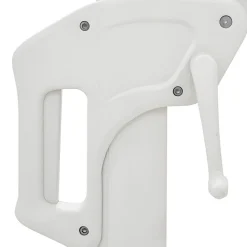 VEYA Parasol carré déporté en aluminium 3x3m