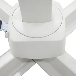 VEYA Parasol carré déporté en aluminium 3x3m