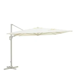 VEYA Parasol rectangulaire déporté en aluminium 3x4m