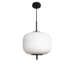 VIND Suspension ronde en verre ø30cm