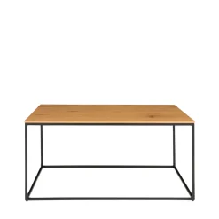 VITA Table basse en métal et bois