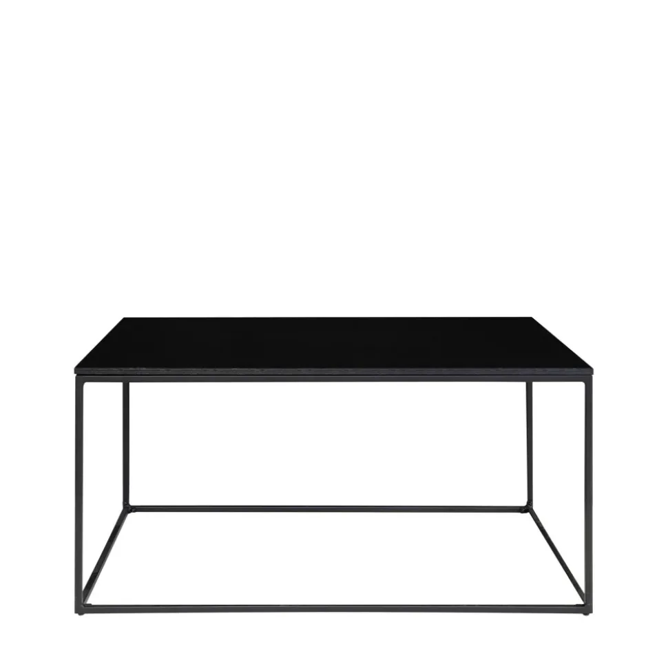 VITA Table basse en métal et bois