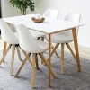 VOJENS Table à manger 4 personnes en bois