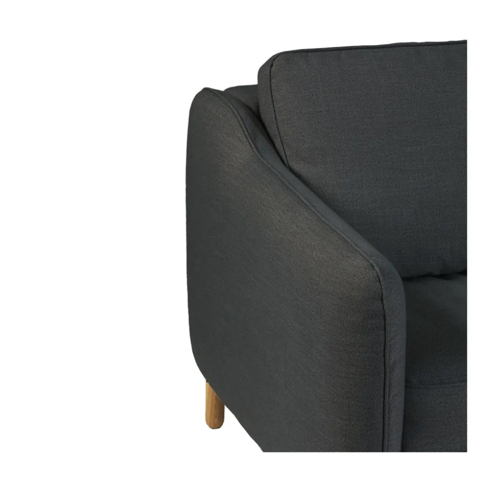 VORNAY Canapé convertible express 2 places en tissu