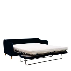 VORNAY Canapé convertible express 3 places en velours